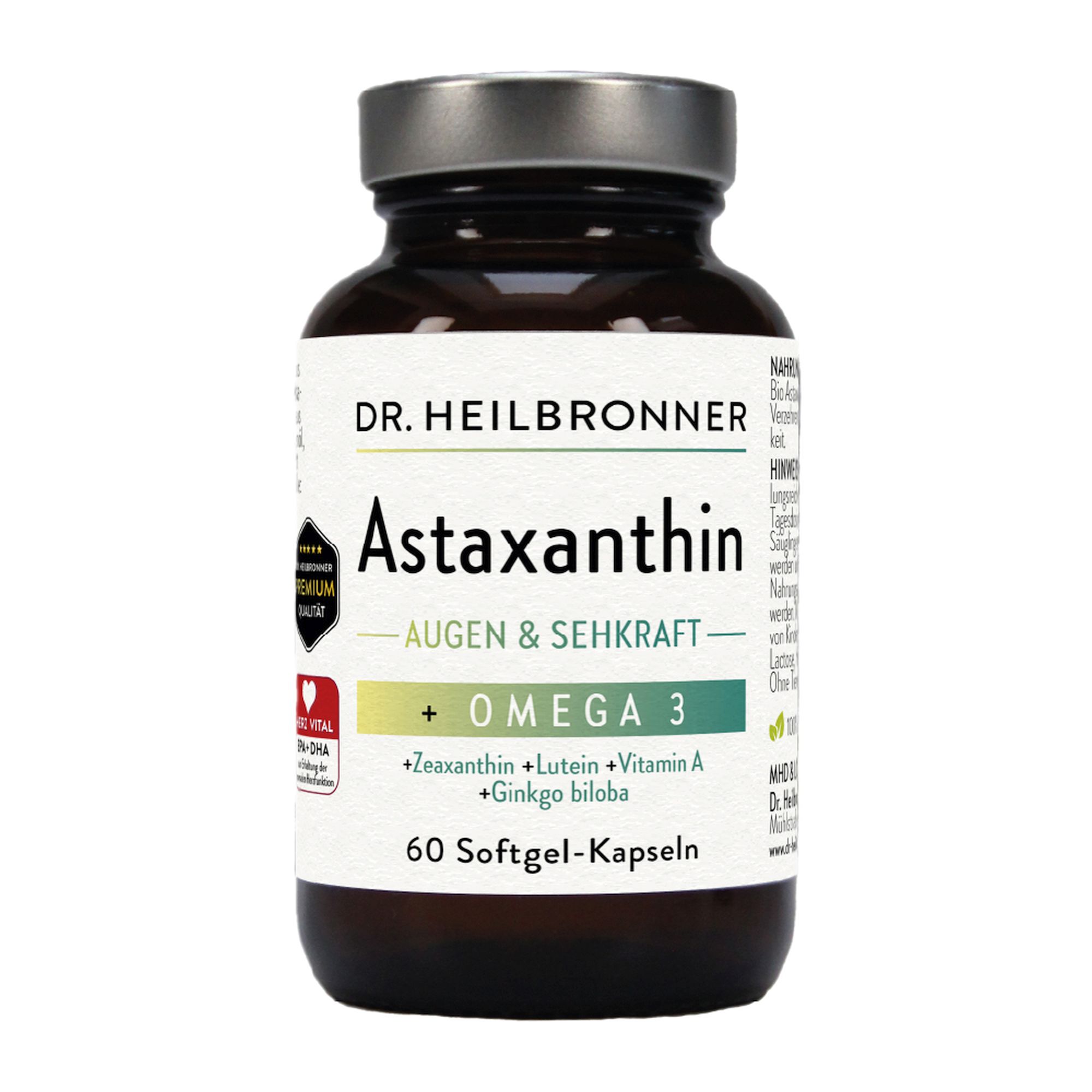 Astaxanthin AUGEN & SEHKRAFT Kapseln