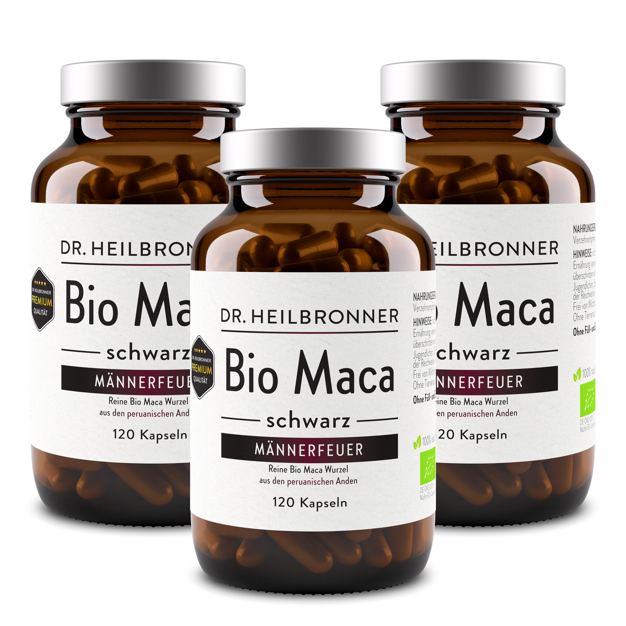 Organic Maca black capsules