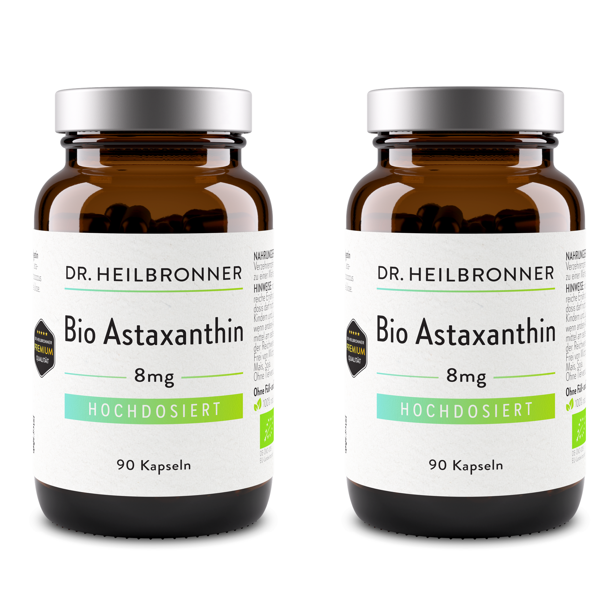 Højdoseret økologisk astaxanthin 8 mg