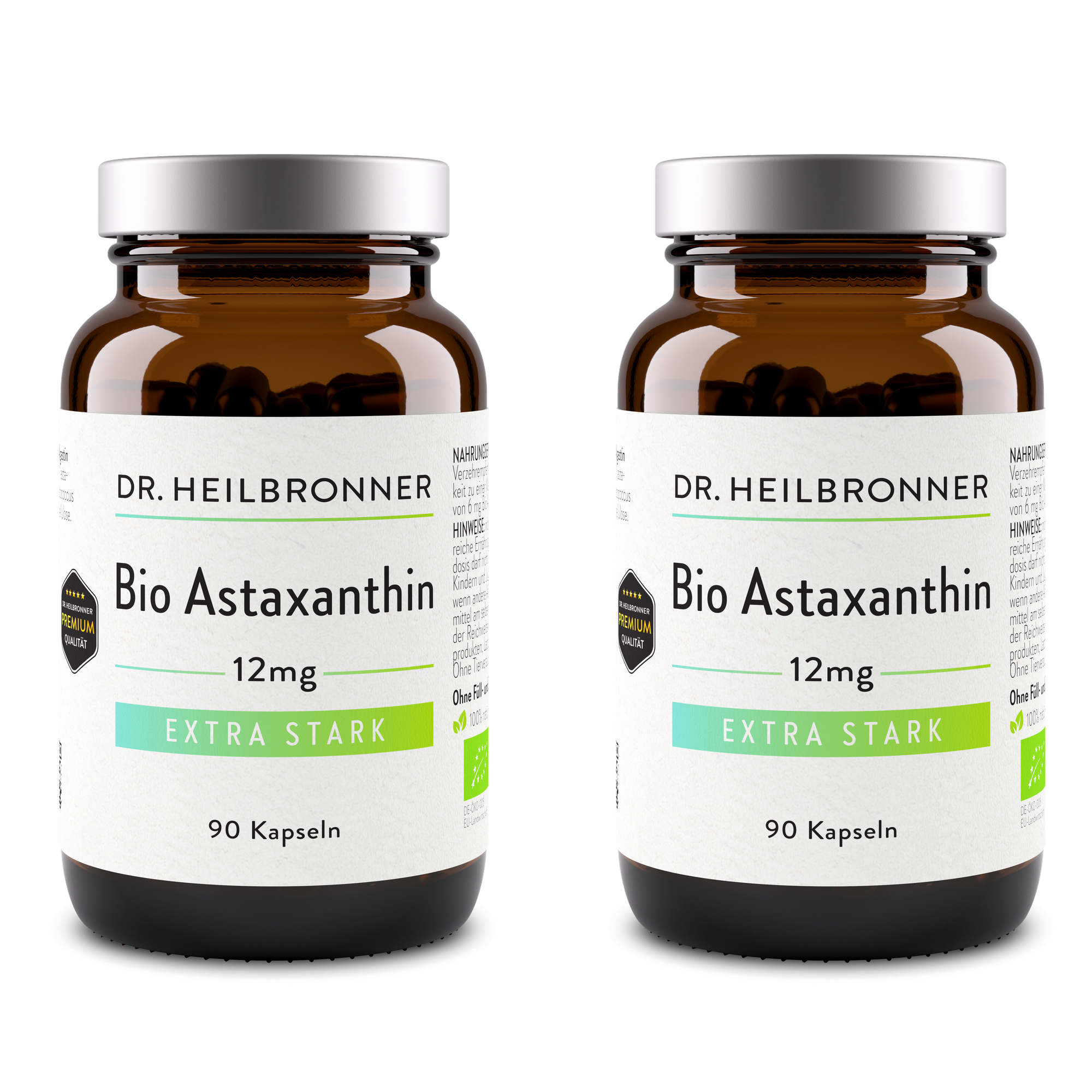 Ekstra stærk økologisk astaxanthin 12 mg