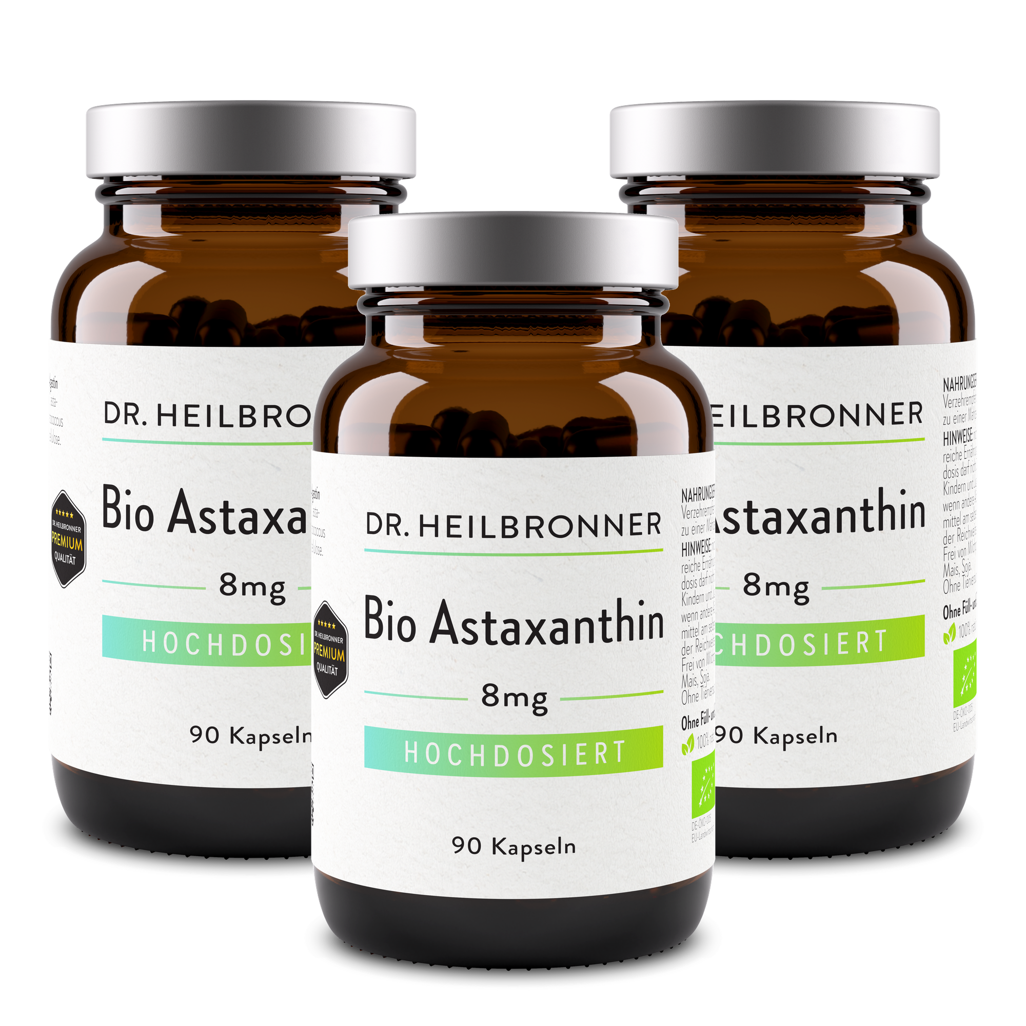Højdoseret økologisk astaxanthin 8 mg