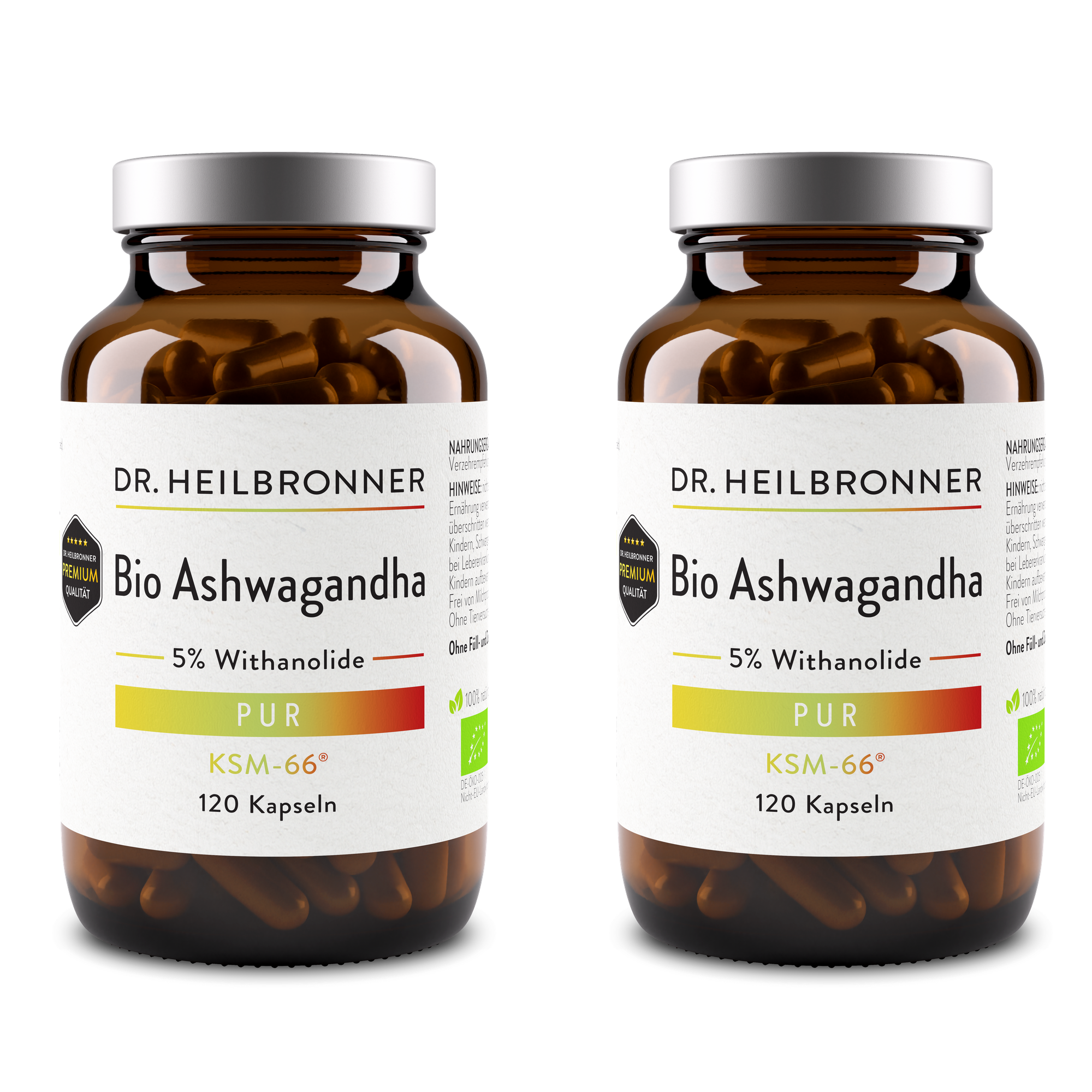 Saf organik ashwagandha – kapsüller