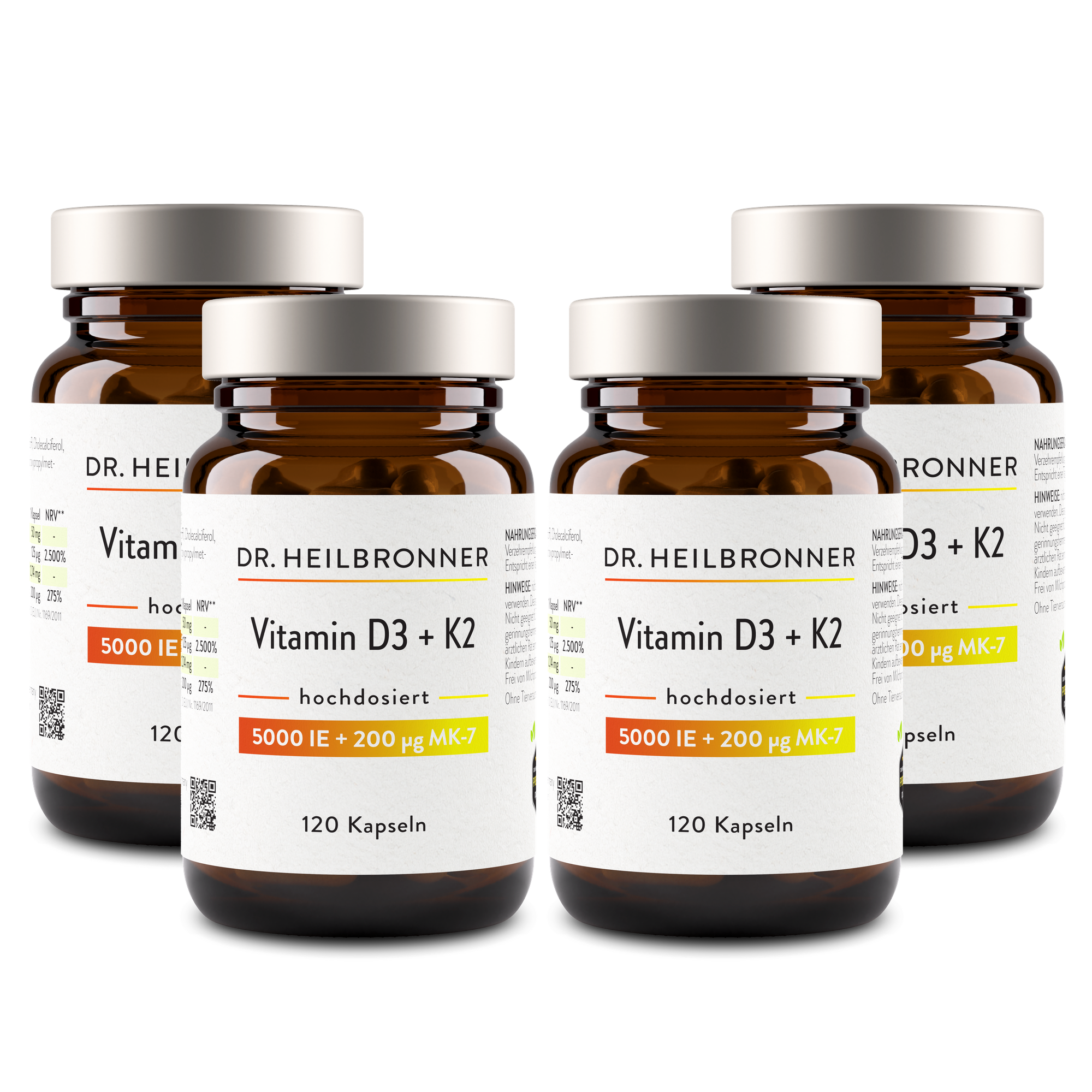 Vitamina D3 5000 + K2 Cápsulas