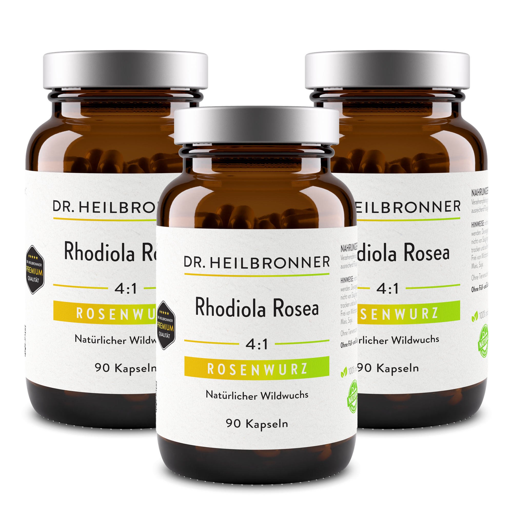 Rhodiola rosea – cápsulas