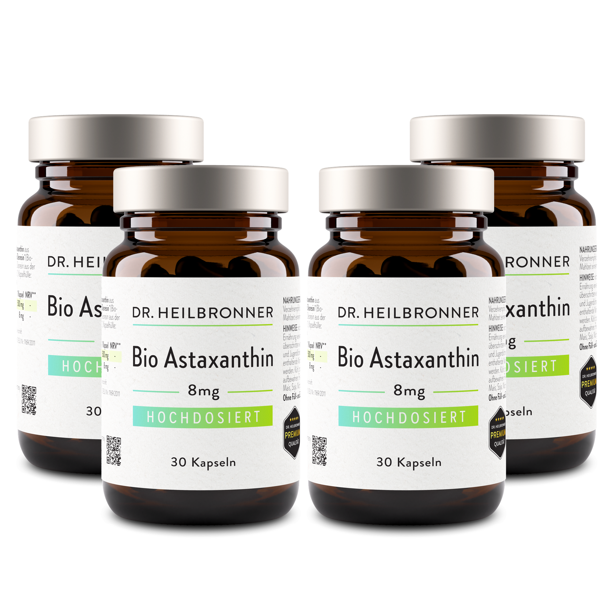 Bio Astaxanthin Hochdosiert 8mg