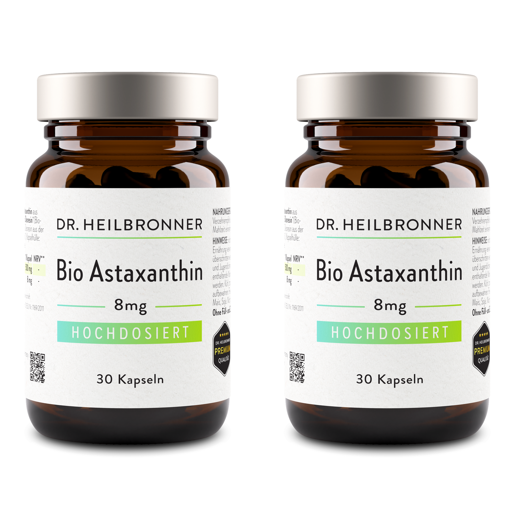 Bio Astaxanthin Hochdosiert 8mg