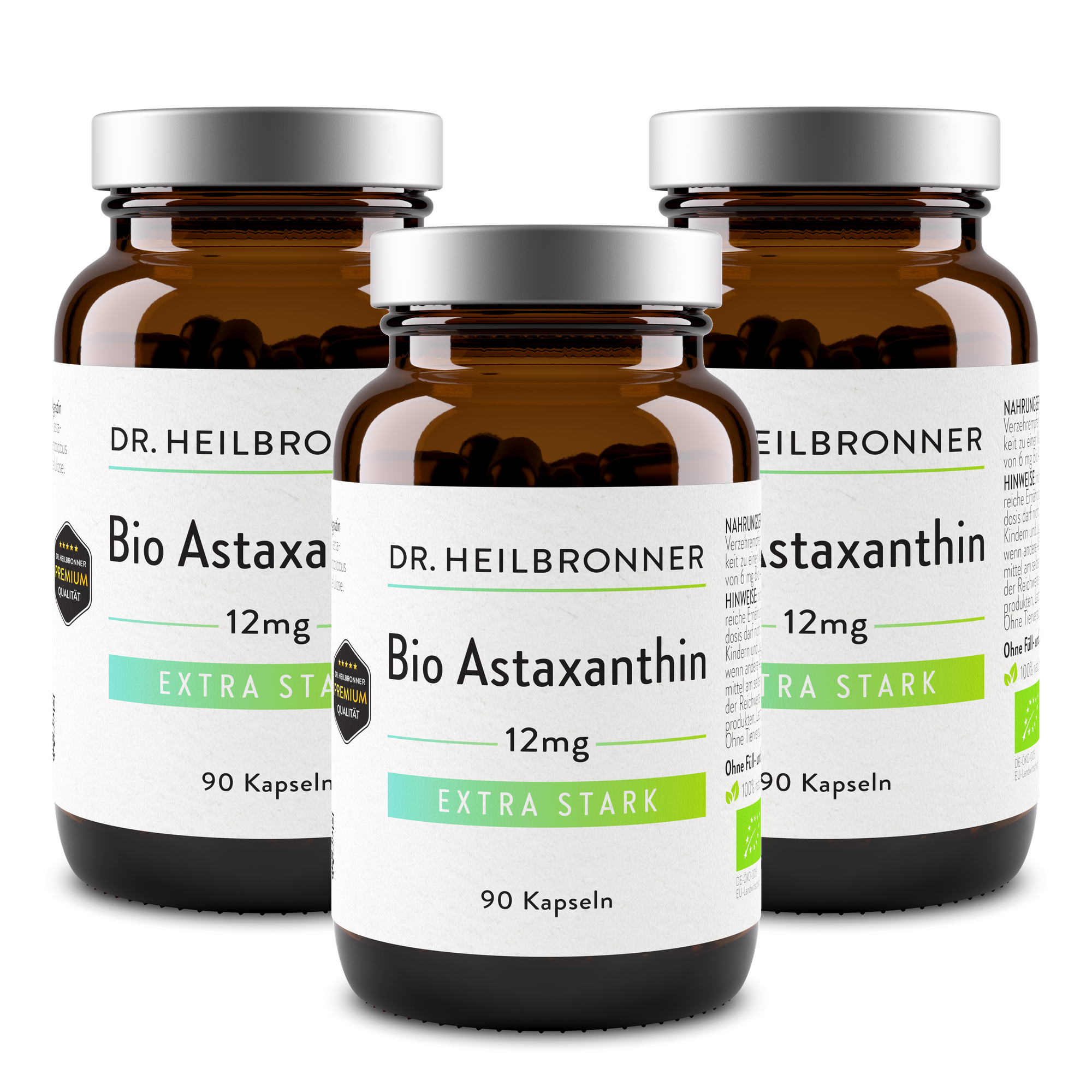 Ekstra stærk økologisk astaxanthin 12 mg