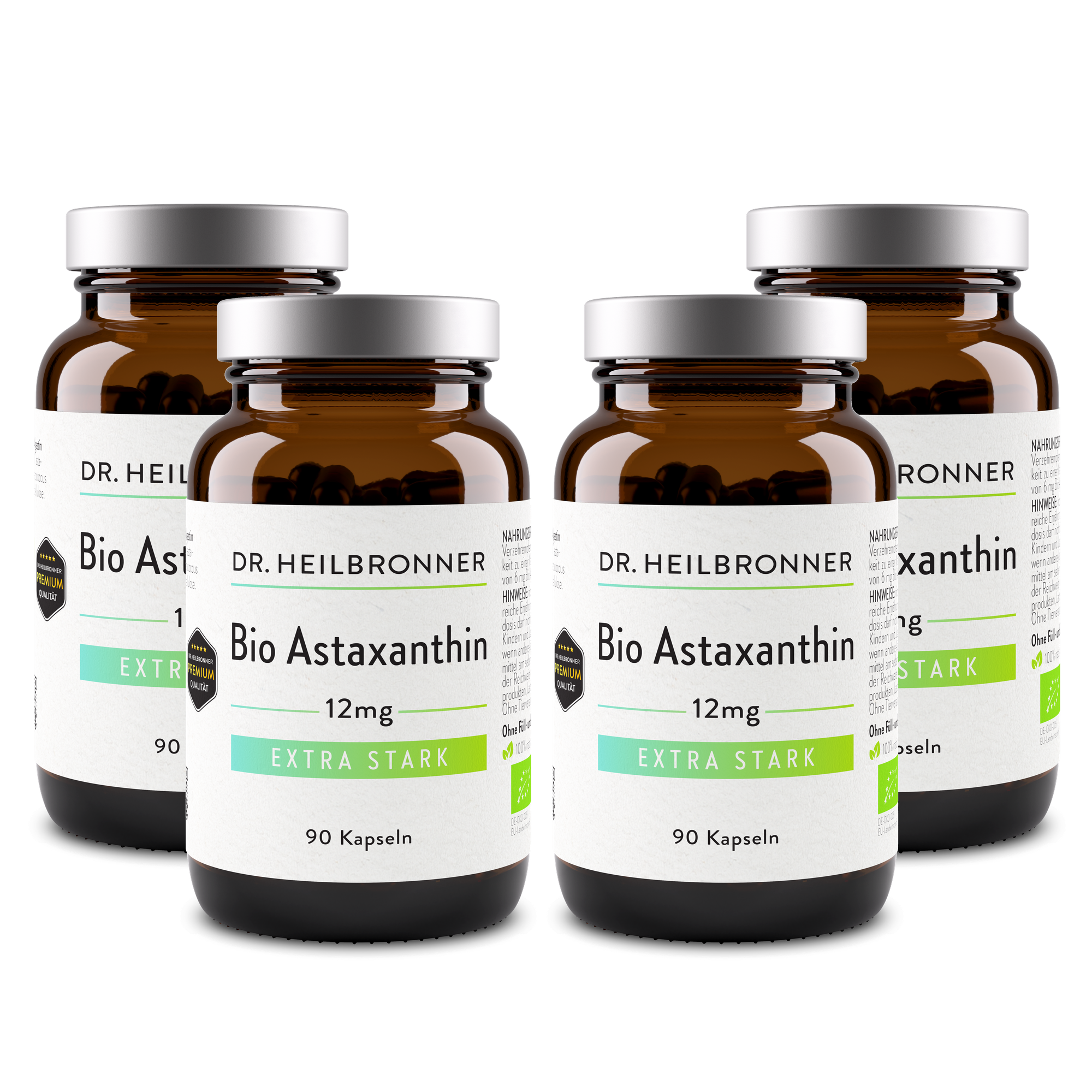Ekstra stærk økologisk astaxanthin 12 mg