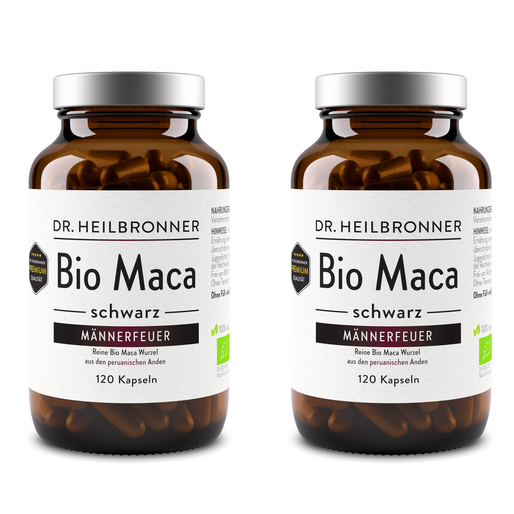 Organic Maca black capsules