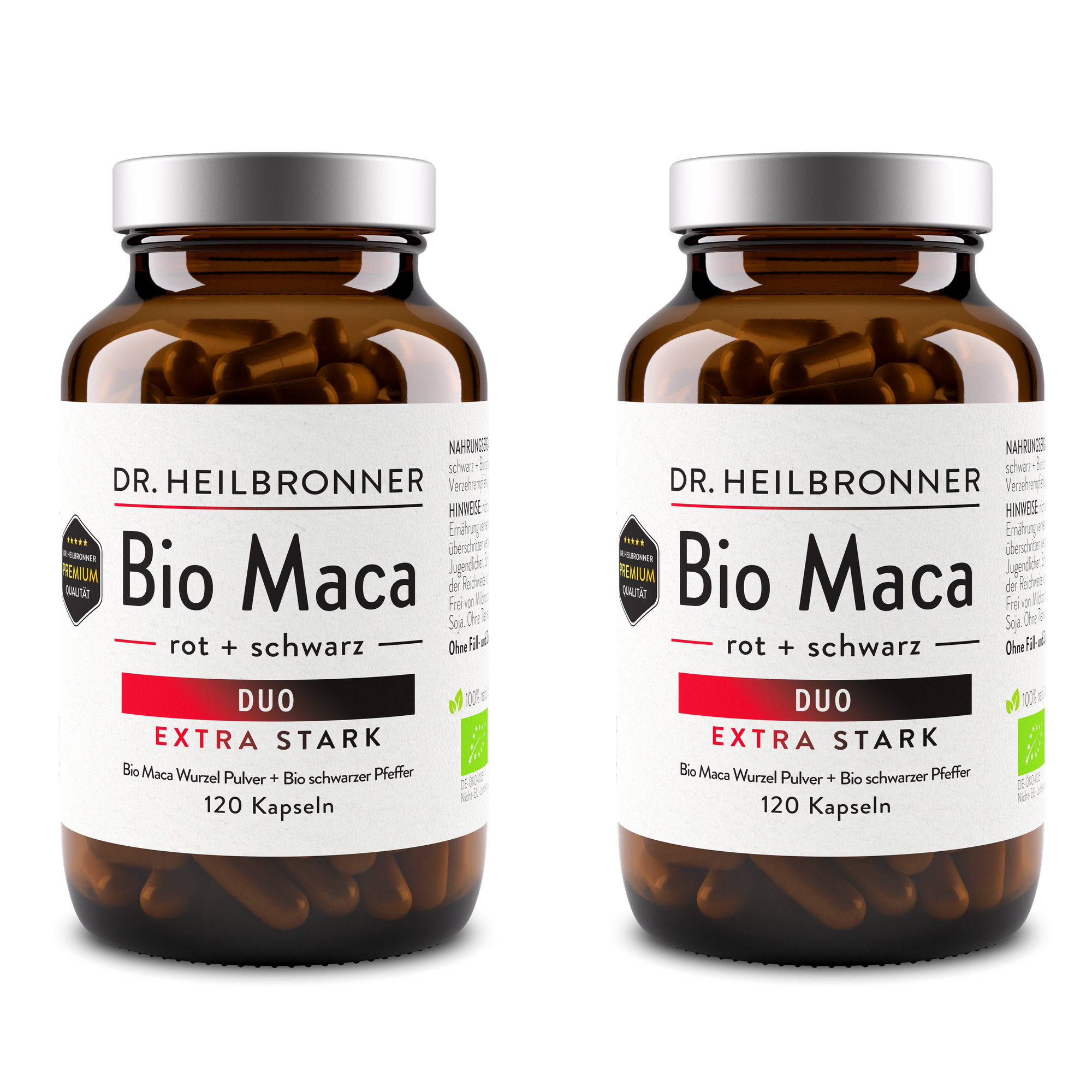 Maca Duo biológica – cápsulas