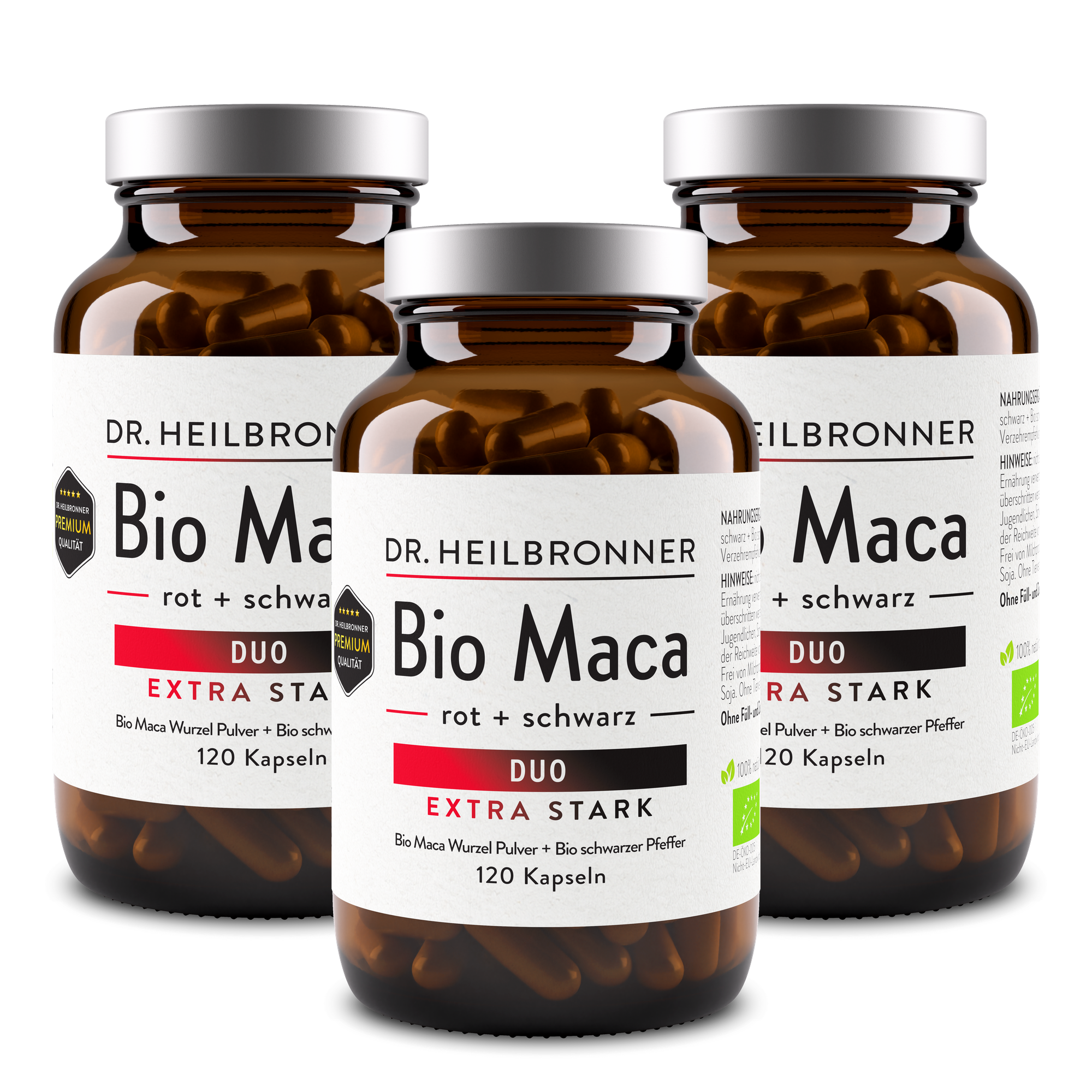 Maca Duo biológica – cápsulas