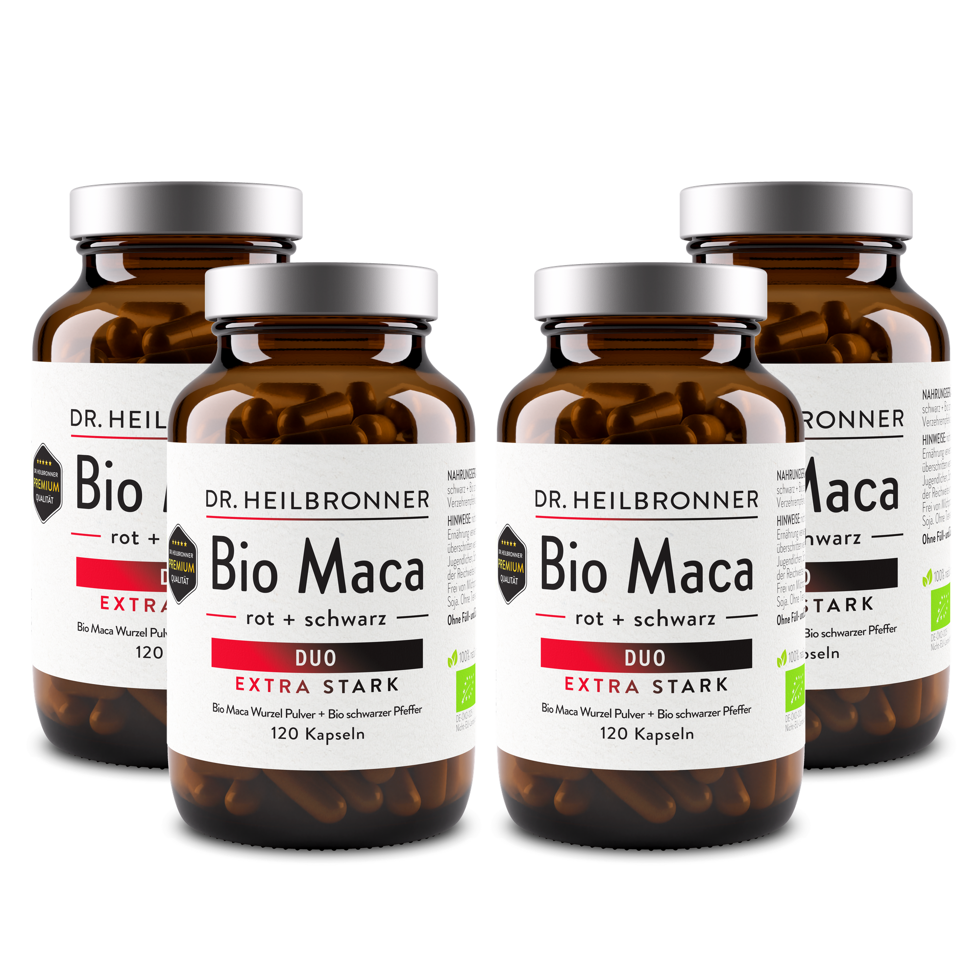 Maca Duo biológica – cápsulas