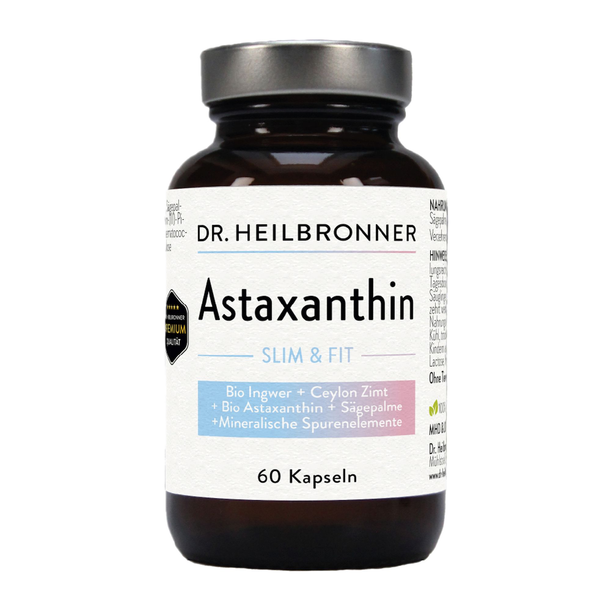Astaxanthin SLIM + FIT Kapseln