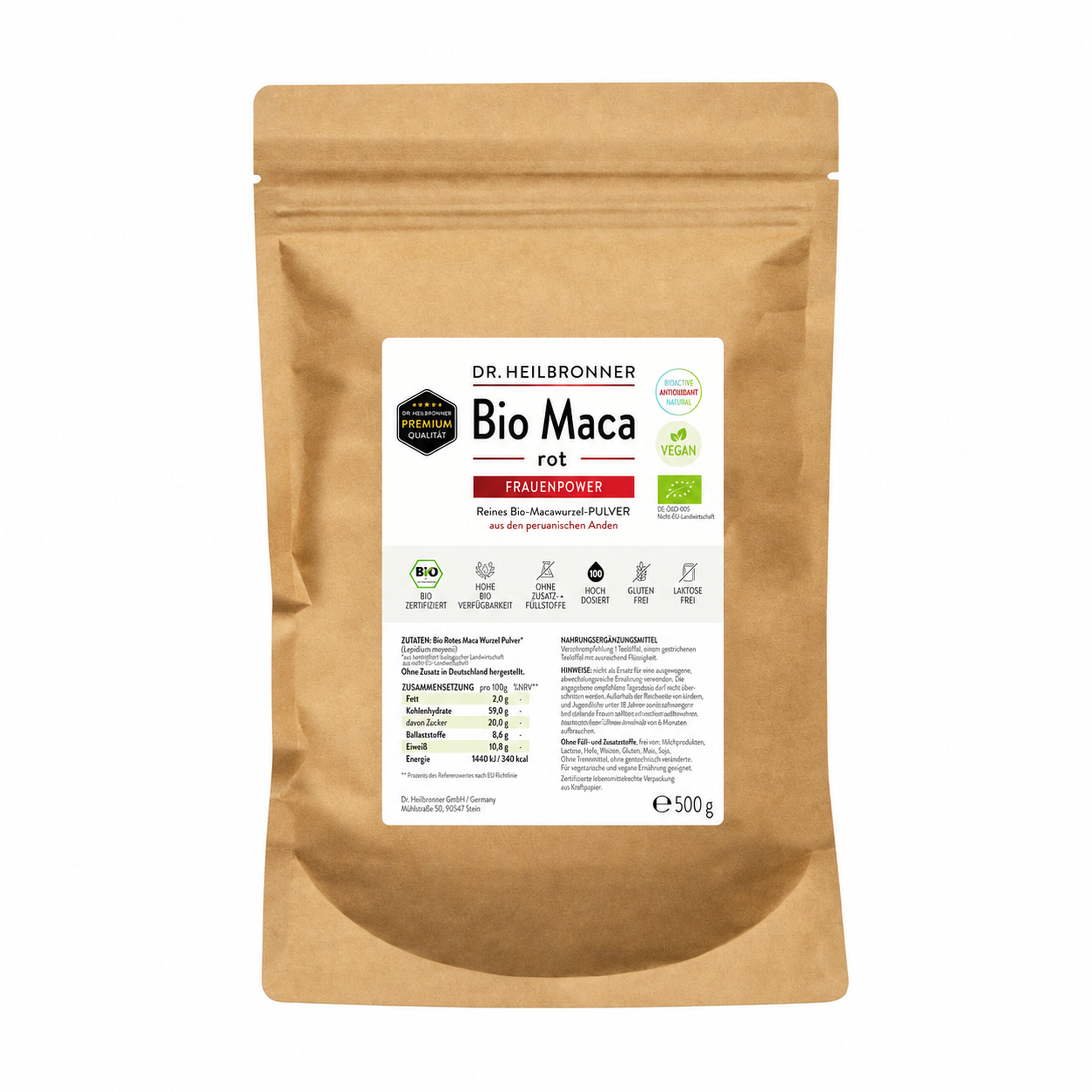 Organic Maca Red POWDER
