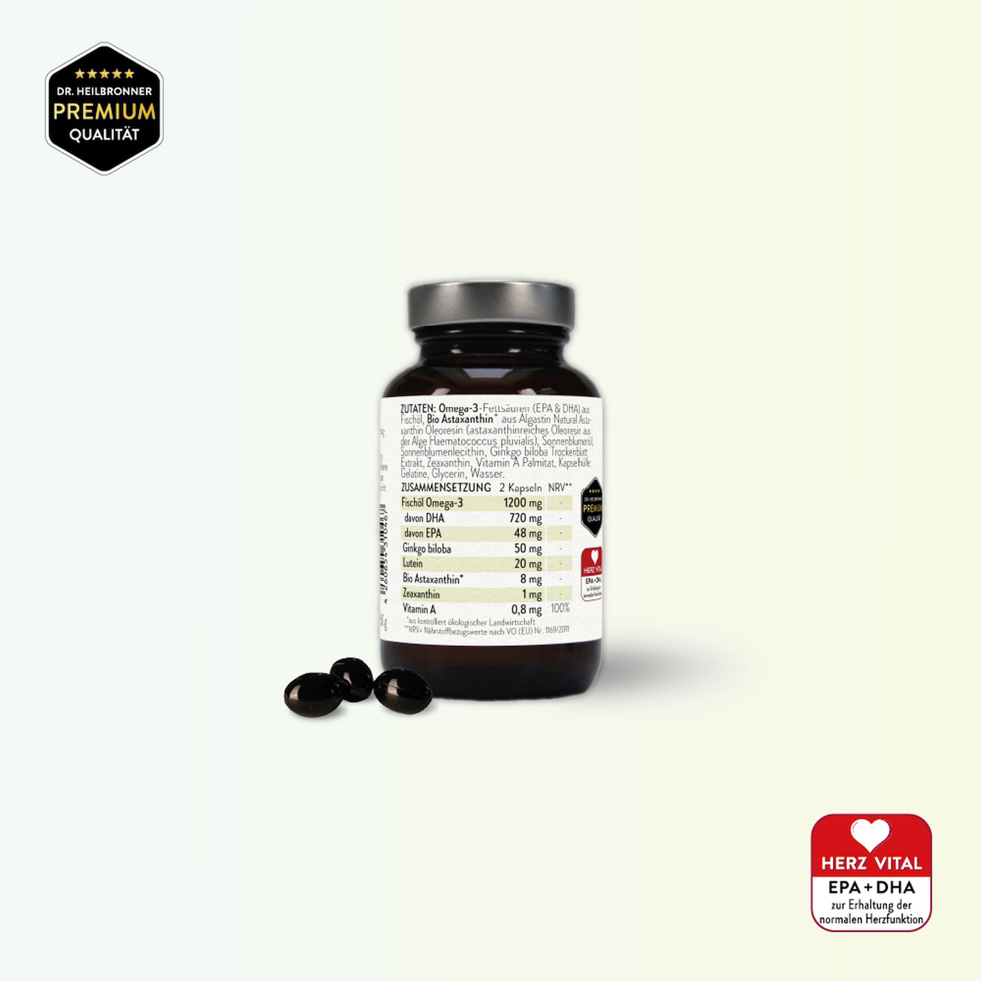 Astaxanthin AUGEN & SEHKRAFT Kapseln