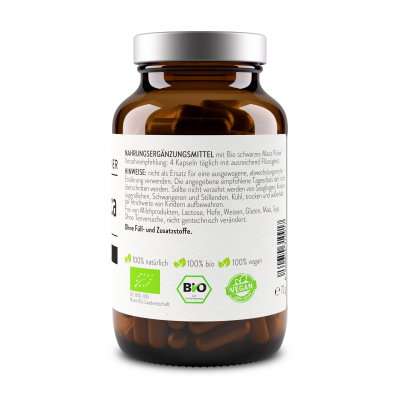 Bio Maca Schwarz Kapseln