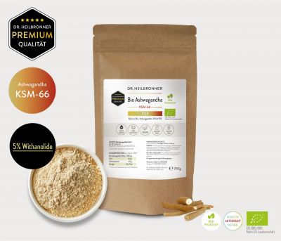 Bio Ashwagandha PUR Pulver