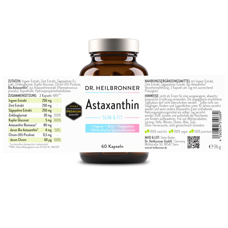Astaxanthin SLIM + FIT Capsules