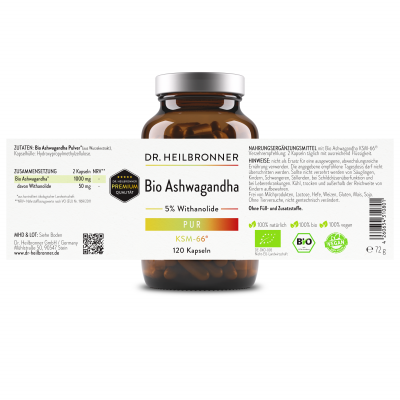 Bio Ashwagandha PUR Kapseln