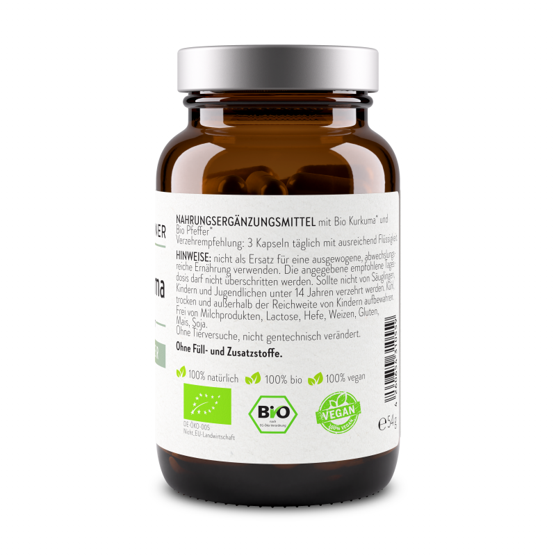 Bio Kurkuma Kapseln