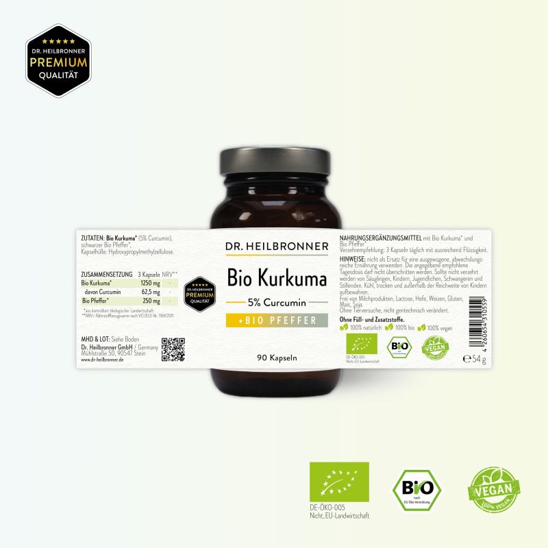 Bio Kurkuma Kapseln