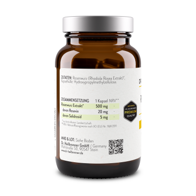 Rhodiola Rosea Capsules | 90 capsules