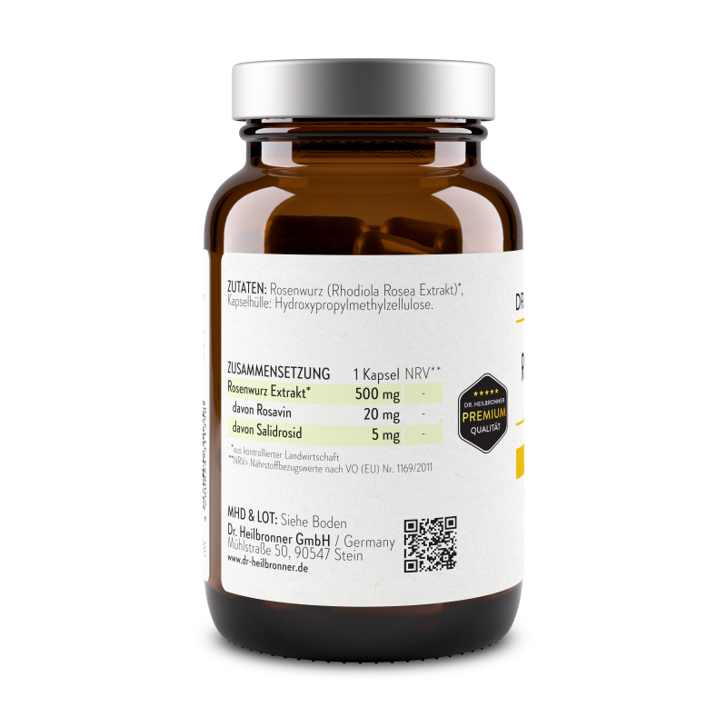 Rhodiola Rosea Capsules | 90 capsules