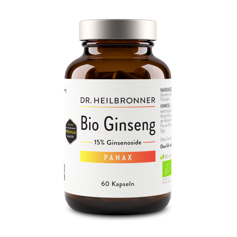 Red  Organic Ginseng Capsules