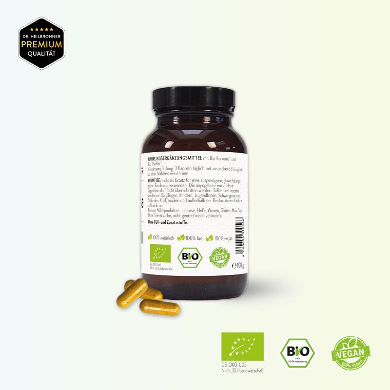 Bio Kurkuma Kapseln
