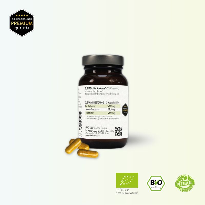 Bio Kurkuma Kapseln