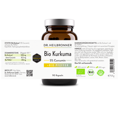 Bio Kurkuma Kapseln
