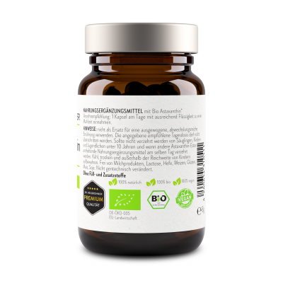 Organic Astaxanthin Komplex 4mg