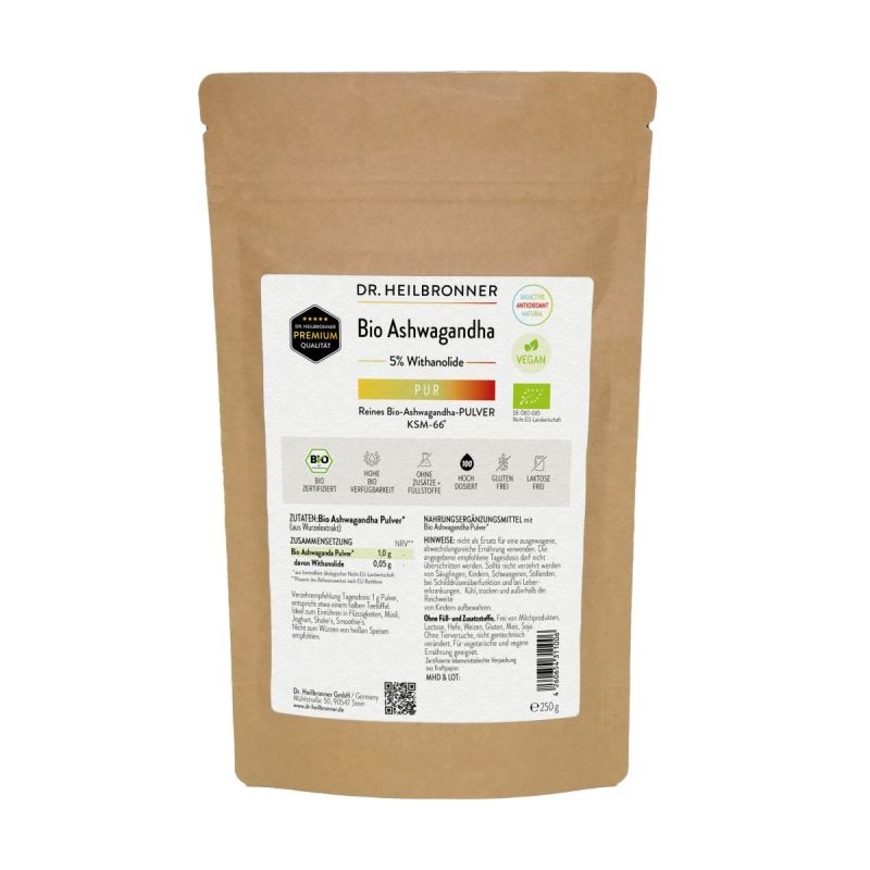 Bio Ashwagandha PUR Pulver