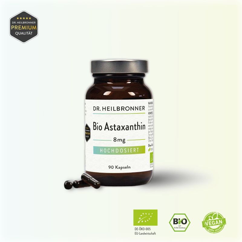 Bio Astaxanthin Hochdosiert 8mg