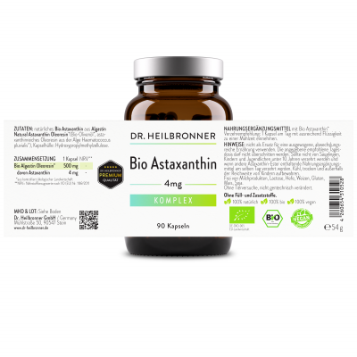 Organik astaksantin kompleksi 4 mg