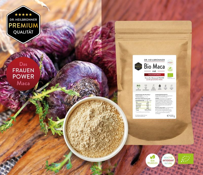 Bio Maca Rot PULVER