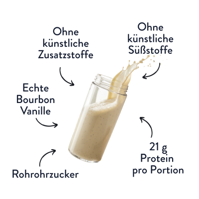 Whey Protein Powder 1x500g Vanilla without Astaxanthin