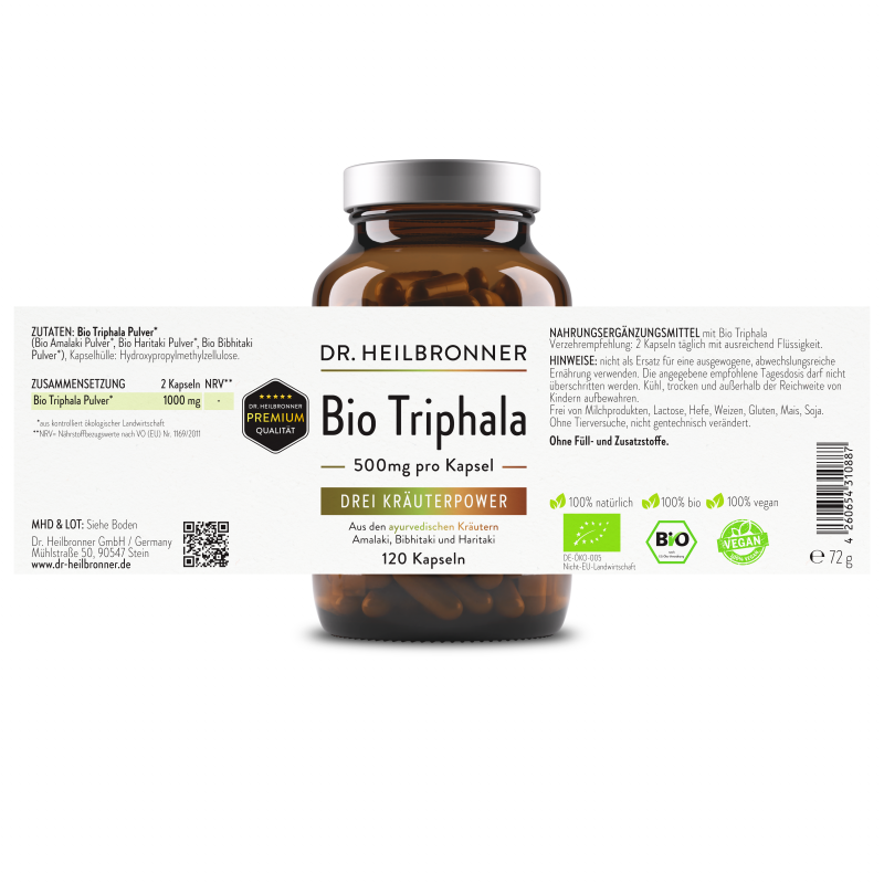 Bio Triphala Kapseln