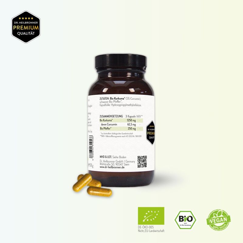Bio Kurkuma Kapseln