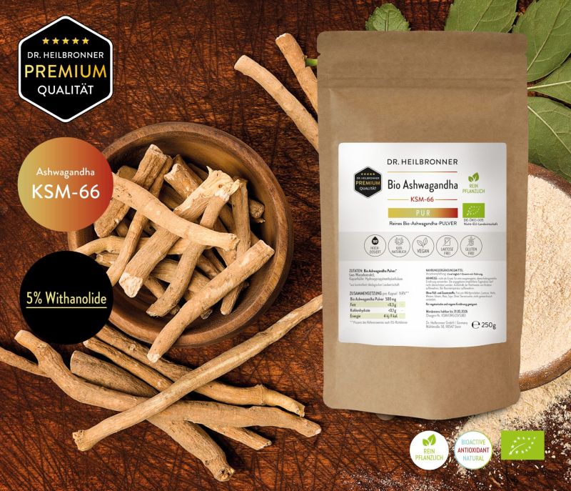 Bio Ashwagandha PUR Pulver