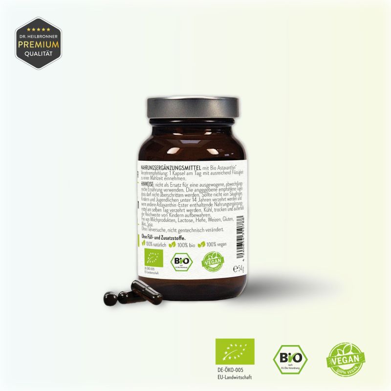 Bio Astaxanthin Hochdosiert 8mg