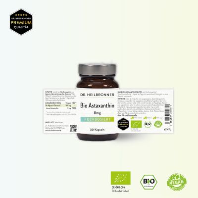Bio Astaxanthin Hochdosiert 8mg