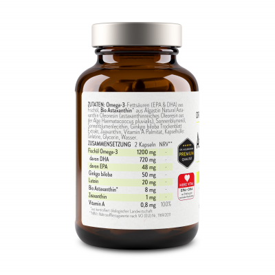 Astaxanthin EYES & SIGHT Strength Capsules