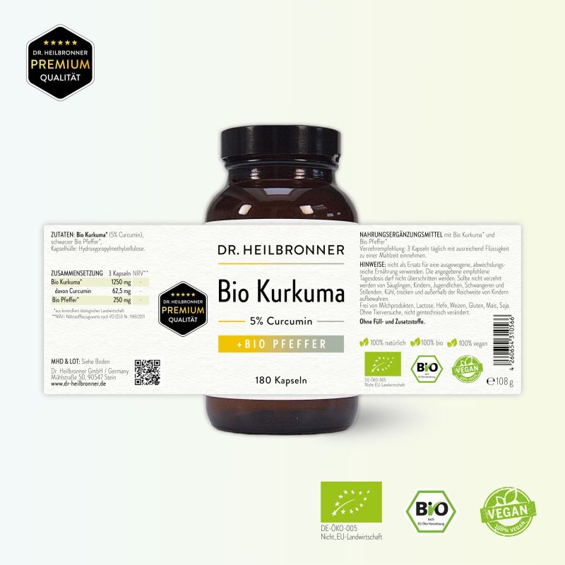 Bio Kurkuma Kapseln