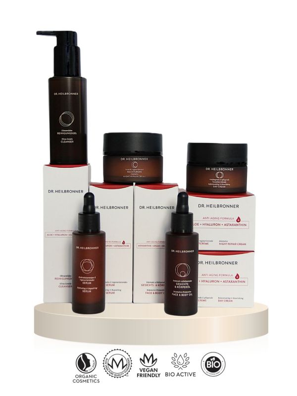Coffret complet de cosmétiques naturels