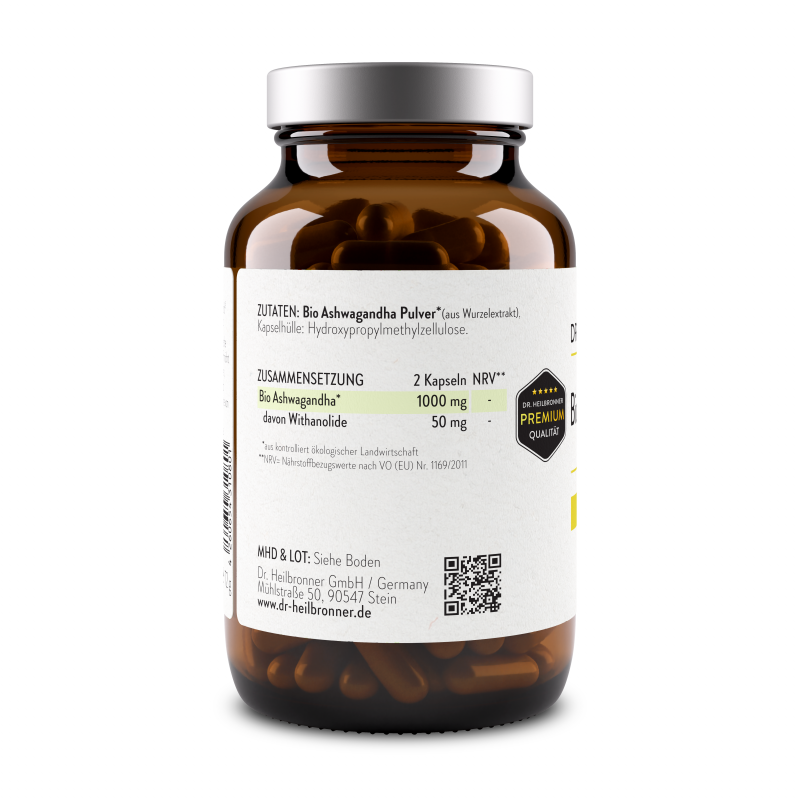 Bio Ashwagandha PUR Kapseln